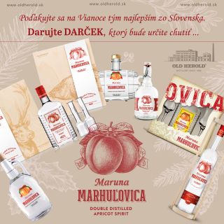 Poďakujete sa na 🎄Vianoce🎄 tým najlepším zo Slovenska a darujte darček🎁, ktorý bude určite chutiť....😍 Maruna marhuľovica...